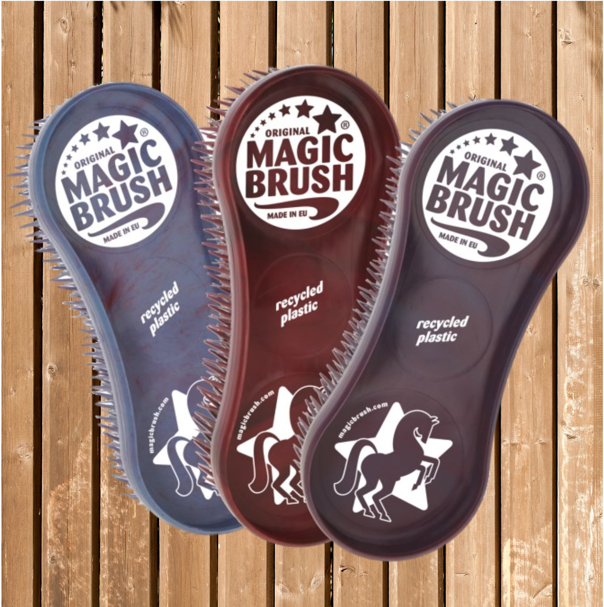 MagicBrush Set Recycled, Wildberry Magic Brush 3er Set